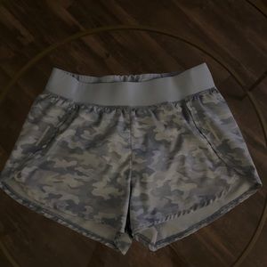 ASICS Blue Camo Pattern Shorts